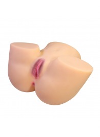 Телесный мастурбатор Liora с 2 любовными тоннелями - Baile - в Набережных Челнах купить с доставкой