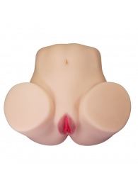 Телесный мастурбатор Julia с 2 любовными каналами - Baile - в Набережных Челнах купить с доставкой