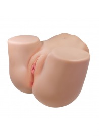 Телесный мастурбатор Julia с 2 любовными тоннелями - Baile - в Набережных Челнах купить с доставкой