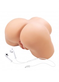 Телесный мастурбатор Olivia с 2 любовными отверстиями - Baile - в Набережных Челнах купить с доставкой