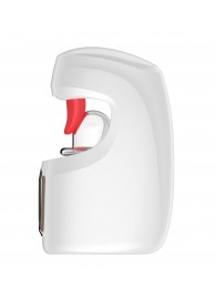 Белый мастурбатор с язычком и возвратно-поступательными движениями - Secwell - в Набережных Челнах купить с доставкой