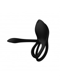 Черное эрекционное виброкольцо Bayek с пультом ДУ - Zalo - в Набережных Челнах купить с доставкой