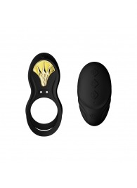 Черное эрекционное виброкольцо Bayek с пультом ДУ - Zalo - в Набережных Челнах купить с доставкой