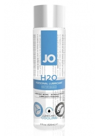 Охлаждающий лубрикант на водной основе JO Personal Lubricant H2O COOLING - 120 мл. - System JO - купить с доставкой в Набережных Челнах