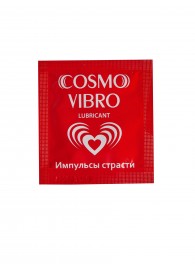 Пробник женского стимулирующего лубриканта на силиконовой основе Cosmo Vibro - 3 гр. - Биоритм - купить с доставкой в Набережных Челнах