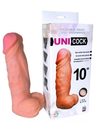 Фаллическая насадка Харнесс UNICOCK 10  - 25 см. - LOVETOY (А-Полимер) - купить с доставкой в Набережных Челнах