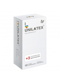 Разноцветные ароматизированные презервативы Unilatex Multifruit  - 12 шт. + 3 шт. в подарок - Unilatex - купить с доставкой в Набережных Челнах