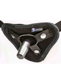 Вибрострапон с двумя насадками UniStrap - 18 и 18 см. - LOVETOY (А-Полимер) - купить с доставкой в Набережных Челнах