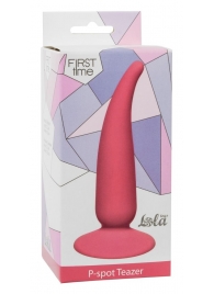 Розовая анальная пробка P-spot Teazer Pink - 12,2 см. - Lola Games - в Набережных Челнах купить с доставкой