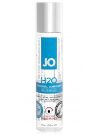 Возбуждающий лубрикант на водной основе JO Personal Lubricant H2O Warming - 30 мл. - System JO - купить с доставкой в Набережных Челнах