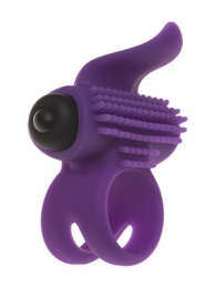 Эрекционное кольцо с подхватом мошонки и стимуляцией клитора Bullet Lastic Ring - Adrien Lastic - в Набережных Челнах купить с доставкой