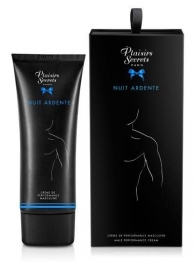Возбуждающий крем для мужчин Nuit Ardente Creme Performante Plaisirs Secrets - 60 мл. - Plaisir Secret - купить с доставкой в Набережных Челнах