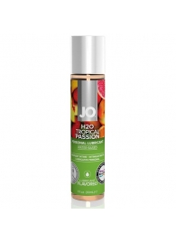 Смазка с ароматом тропических фруктов JO Flavored Tropical Passion - 30 мл. - System JO - купить с доставкой в Набережных Челнах