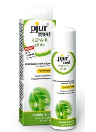 Регенирирующий лубрикант с гиалуроновой кислотой pjur MED Repair glide - 100 мл. - Pjur - купить с доставкой в Набережных Челнах