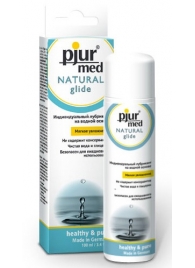 Нейтральный лубрикант на водной основе pjur MED Natural glide - 100 мл. - Pjur - купить с доставкой в Набережных Челнах