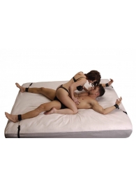 Бондаж для фиксации на кровати Frisky Bedroom Restraint Kit - XR Brands - купить с доставкой в Набережных Челнах