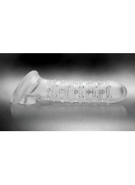 Утолщающая ребристая насадка на пенис - Доминирующее кольцо - в Набережных Челнах купить с доставкой