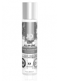 Массажный гель ALL-IN-ONE Massage Oil Sensual нейтральный - 30 мл. - System JO - купить с доставкой в Набережных Челнах