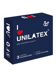 Ультрапрочные презервативы Unilatex Extra Strong - 3 шт. - Unilatex - купить с доставкой в Набережных Челнах