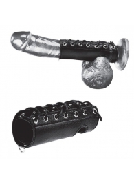 Сбруя на член на шнуровке 5  Cock Sheath - BlueLine - купить с доставкой в Набережных Челнах
