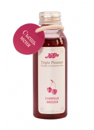 Эликсир Triple Pleasure  Горячая вишня  - 65 гр. - JULEJU - купить с доставкой в Набережных Челнах