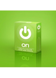 Цветные ароматизированные презервативы ON) Fruit   Color - 3 шт. - ON) - купить с доставкой в Набережных Челнах