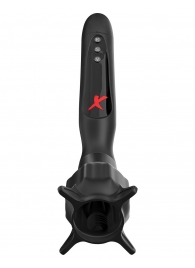 Чёрный вибростимулятор для головки члена с эффектом всасывания Vibrating Roto-Sucker - Pipedream - в Набережных Челнах купить с доставкой
