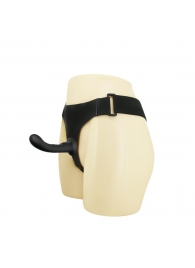 Страпон с изогнутой головкой Ultra Harness Curvy Dildo - 15,8 см. - Baile - купить с доставкой в Набережных Челнах