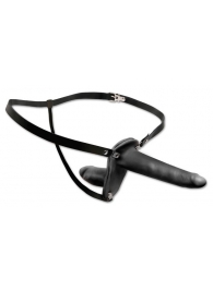 Женский страпон с вагинальной пробкой Double Penetrix Strap-on - 15 см. - Pipedream - купить с доставкой в Набережных Челнах