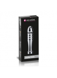 Ребристый фаллоимитатор для электростимуляции Funky Fella Rill Dildo - 13 см. - MyStim - купить с доставкой в Набережных Челнах