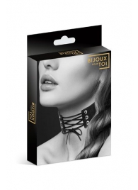 Оригинальный ошейник-чокер со шнуровкой - Bijoux Pour Toi - купить с доставкой в Набережных Челнах