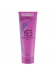 Согревающий лубрикант на водной основе Egzo Yes - 50 мл. - EGZO - купить с доставкой в Набережных Челнах