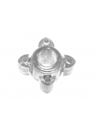 Прозрачное эрекционное кольцо Rings Screw - Lola Games - в Набережных Челнах купить с доставкой