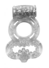 Прозрачное эрекционное кольцо Rings Treadle с подхватом - Lola Games - в Набережных Челнах купить с доставкой