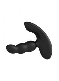 Черный силиконовый стимулятор простаты Levett Nitoc с пультом ДУ - Levett - в Набережных Челнах купить с доставкой