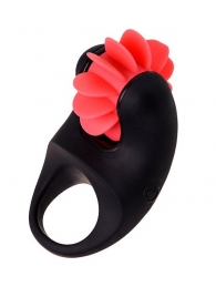 Чёрно-красное эрекционное виброкольцо Erotist - Erotist Adult Toys - в Набережных Челнах купить с доставкой