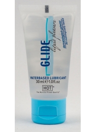 Интимная смазка на водной основе Glide - 30 мл. - HOT - купить с доставкой в Набережных Челнах