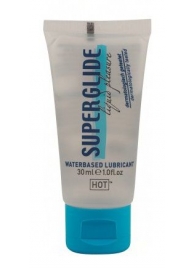 Гель-смазка на водной основе для чувствительной кожи Superglide - 30 мл. - HOT - купить с доставкой в Набережных Челнах