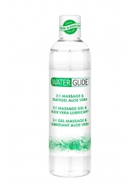 Гель-смазка 2-в-1 MASSAGE   LUBRICANT ALOE VERA - 300 мл. - Waterglide - купить с доставкой в Набережных Челнах