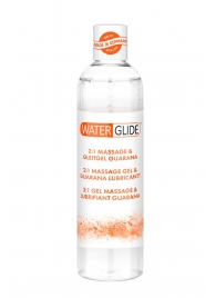 Гель-смазка 2-в-1 MASSAGE   LUBRICANT GUARANA - 300 мл. - Waterglide - купить с доставкой в Набережных Челнах