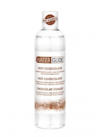Лубрикант на водной основе с ароматом шоколада HOT CHOCOLATE - 300 мл. - Waterglide - купить с доставкой в Набережных Челнах