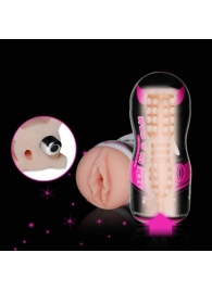 Мастурбатор-вагина Sex In A Can Vibra Vagina Tunnel - Lovetoy - в Набережных Челнах купить с доставкой