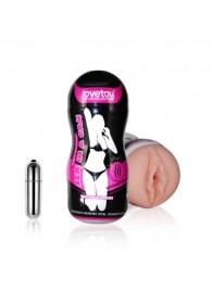Мастурбатор-вагина Sex In A Can Vibra Vagina Tunnel - Lovetoy - в Набережных Челнах купить с доставкой