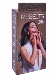 Кляп-трензель Lora с металлическими кольцами - Rebelts - купить с доставкой в Набережных Челнах