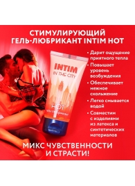 Стимулирующий гель-лубрикант Intim Hot - 60 гр. - Биоритм - купить с доставкой в Набережных Челнах
