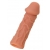 Телесная реалистичная насадка KOKOS Extreme Sleeve 05 с дополнительной стимуляцией - 12,7 см. - KOKOS - в Набережных Челнах купить с доставкой
