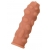 Телесная реалистичная насадка KOKOS Extreme Sleeve 11 с дополнительной стимуляцией - 12,7 см. - KOKOS - в Набережных Челнах купить с доставкой