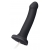 Черный фаллос с имитацией эякуляции Silicon Cum Dildo L - 19,6 см. - Strap-on-me - купить с доставкой в Набережных Челнах