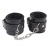 Черные оковы на ноги Obey Me Leather Ankle Cuffs - Chisa - купить с доставкой в Набережных Челнах