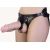 Гигантский фаллоимитатор на присоске в комплекте с трусиками - 26 см. - LOVETOY (А-Полимер) - купить с доставкой в Набережных Челнах